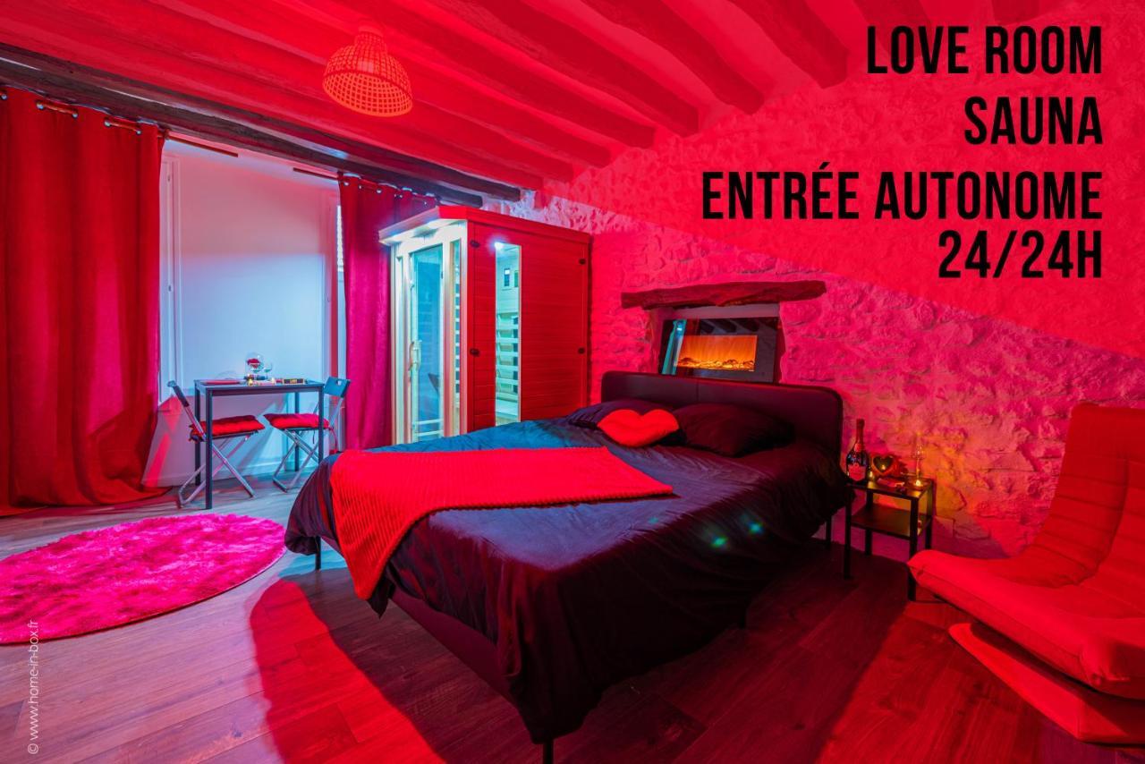 Love Room - Sauna - Secret Suite Au Calme 埃坦普 外观 照片